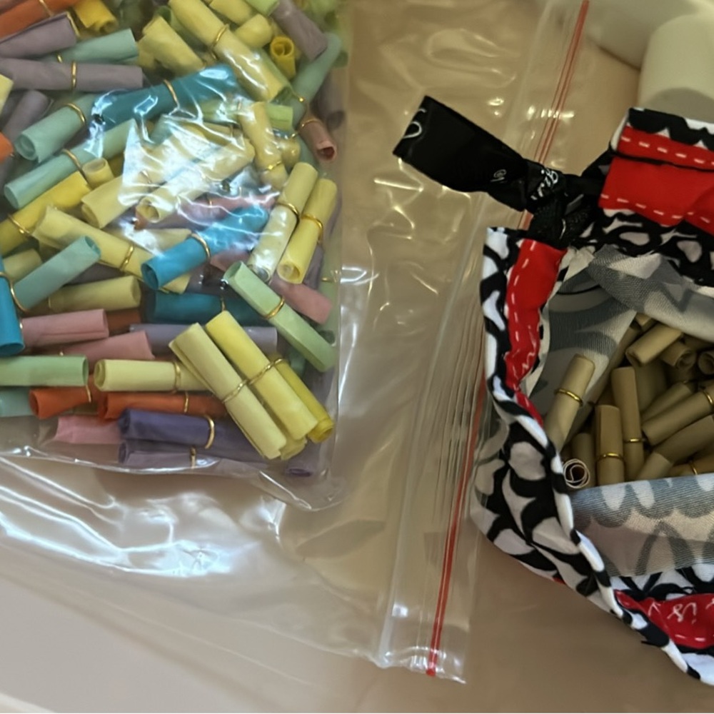 Colorful Party Favor Scrolls